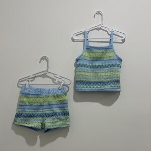 btween Blue and Green Kids' Outfit